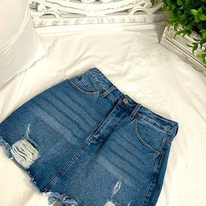 Blue Jean skirt !!! ✨